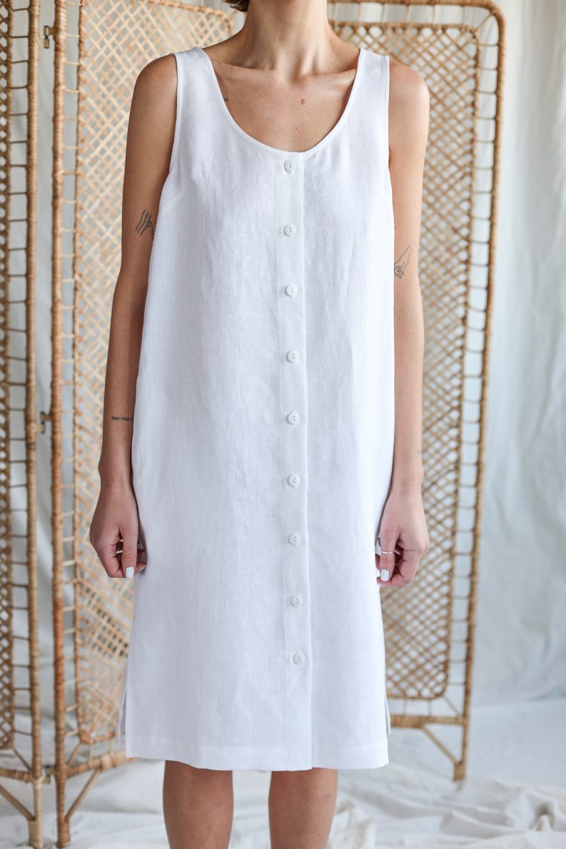 casual linen dress ZOCANIA Women Womens Cotton Linen Dress Flowy Baggy Pleated Long Sleeve Plus Size Crewneck Maxi Dress with Pockets Apricot S at Amazon Women's Clothing store our wrap dress features two hidden side pockets and elegant side slits Elegant Linen Casual Commute Minimalist