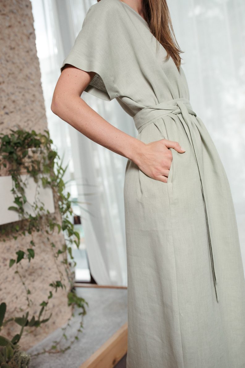 bridesmaid emerald green dresses Chiffon Dress, Long Greek Style Wedding Party Gown with Draped Bodice Length: Opera